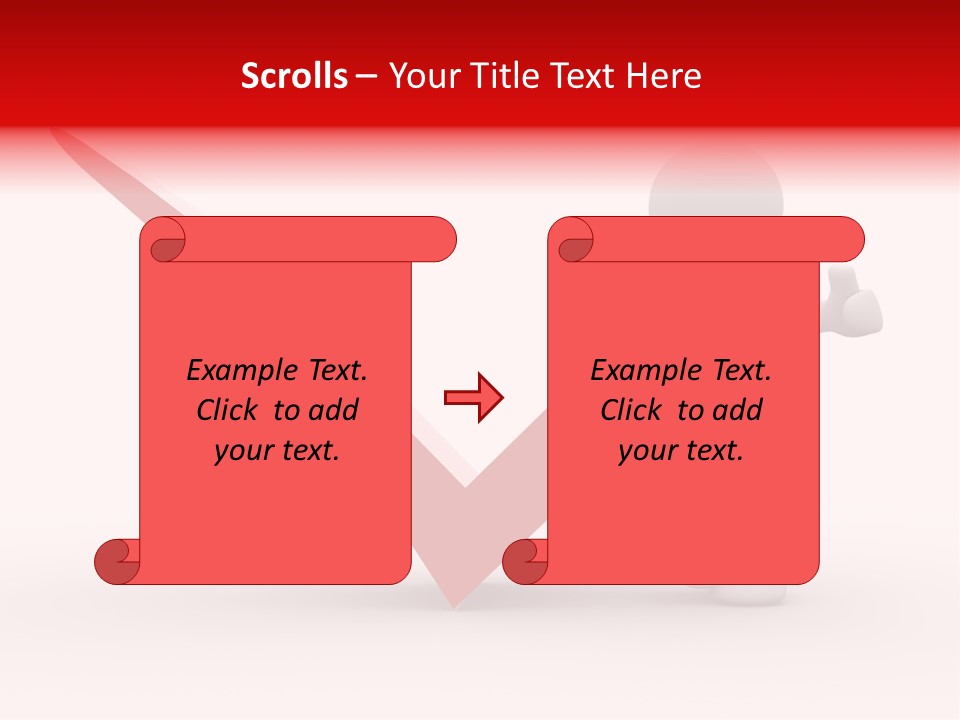 Clipboard Customer Mark PowerPoint Template