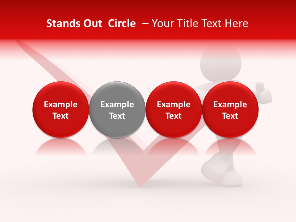 Clipboard Customer Mark PowerPoint Template