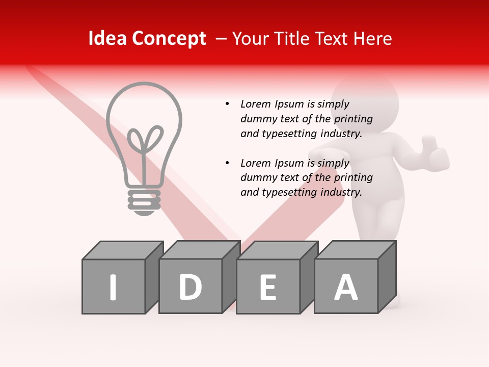 Clipboard Customer Mark PowerPoint Template