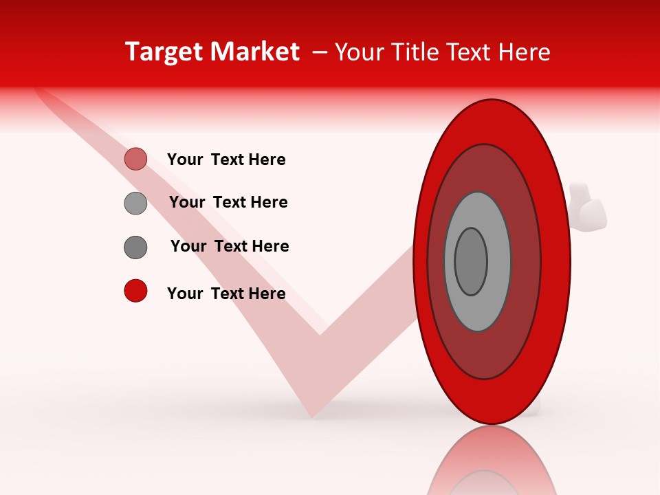 Clipboard Customer Mark PowerPoint Template