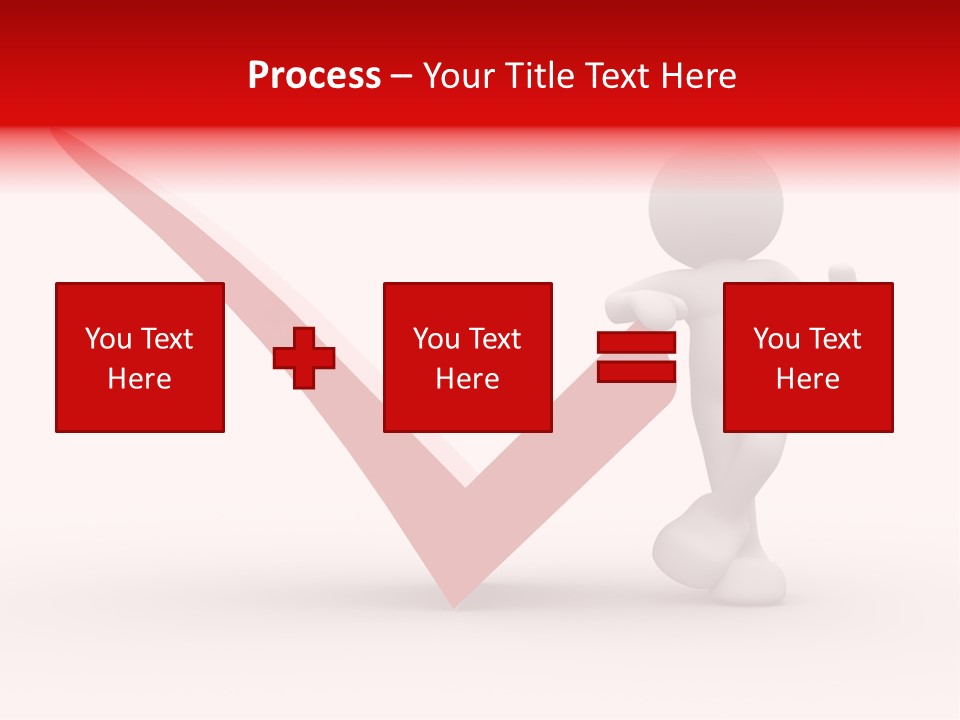 Clipboard Customer Mark PowerPoint Template