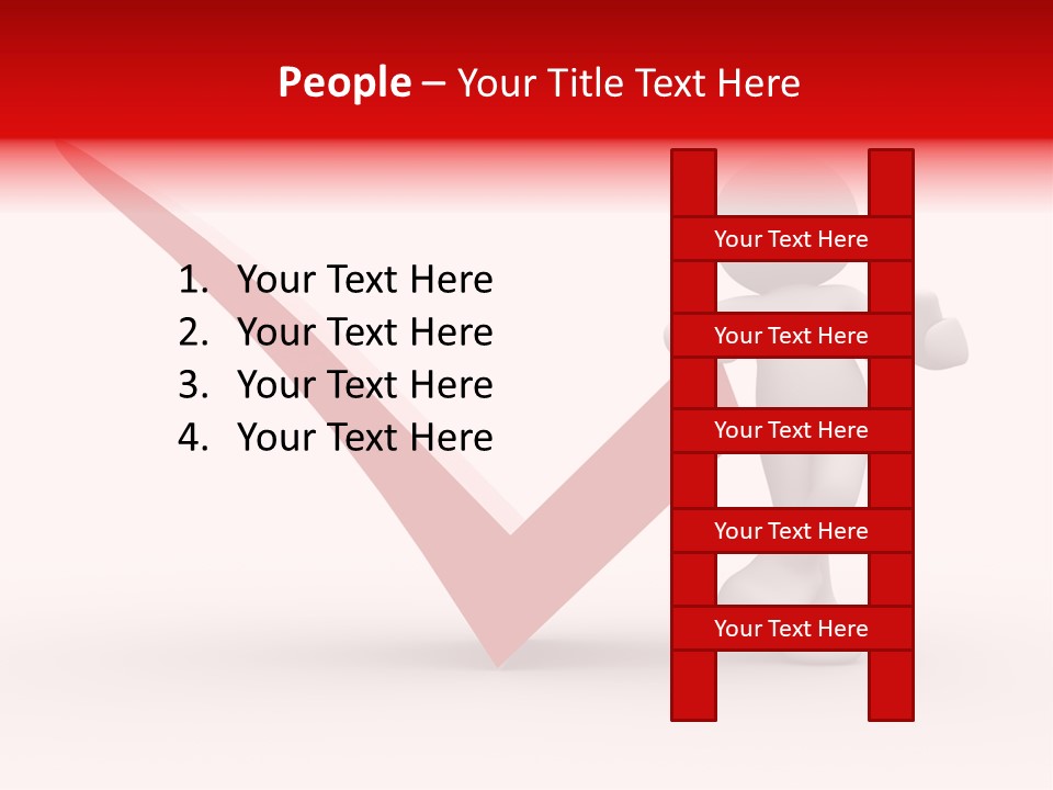 Clipboard Customer Mark PowerPoint Template