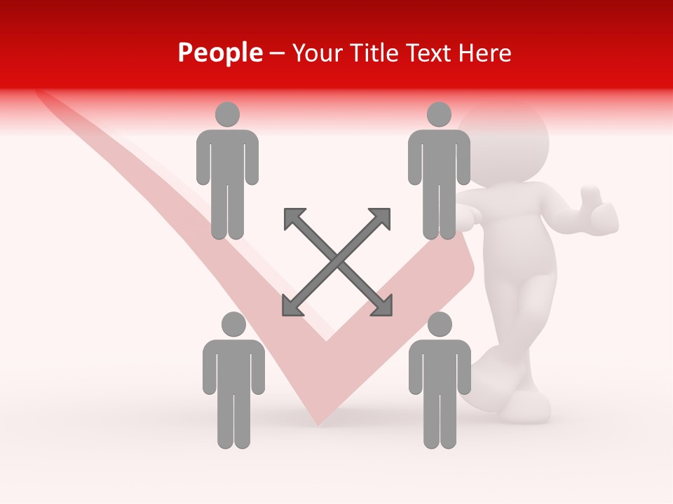 Clipboard Customer Mark PowerPoint Template