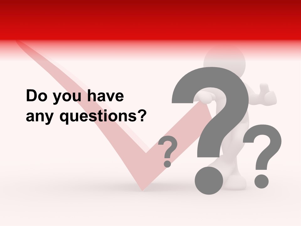 Clipboard Customer Mark PowerPoint Template