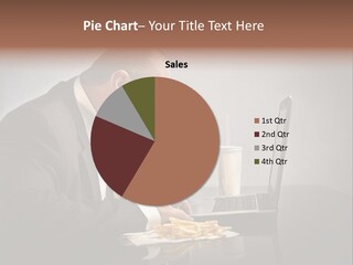 Hamburger Career Drink PowerPoint Template