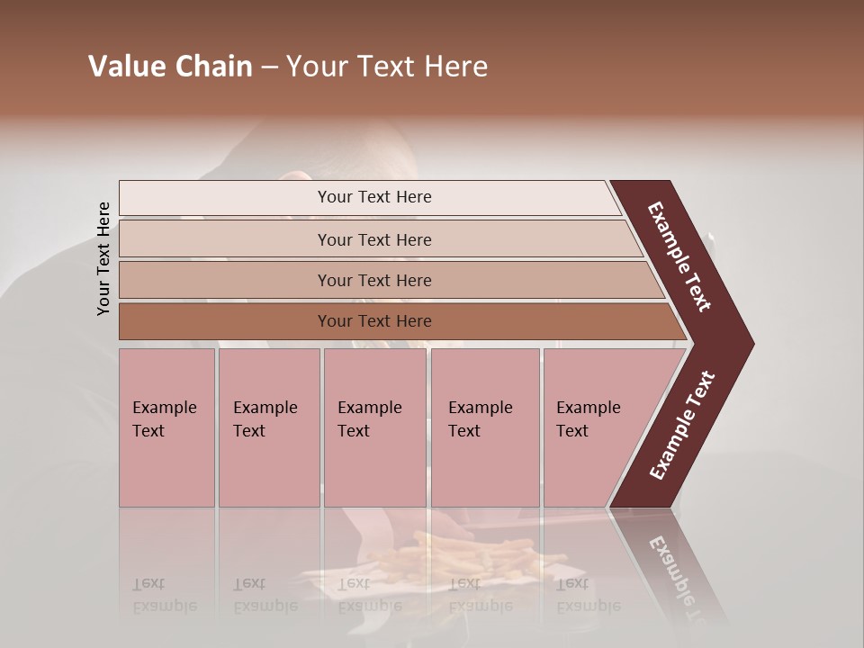 Hamburger Career Drink PowerPoint Template