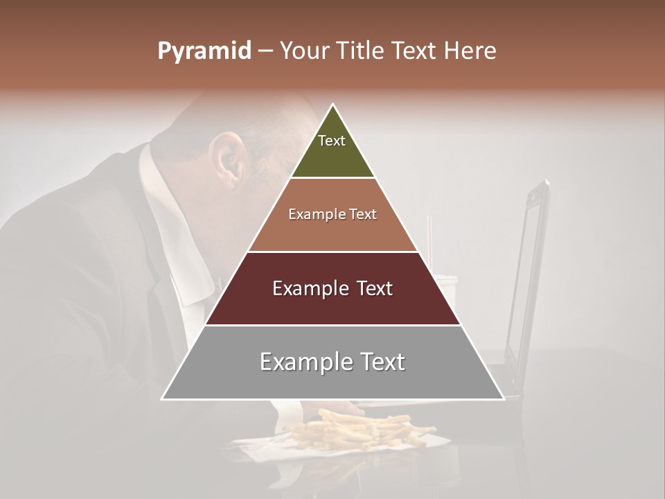 Hamburger Career Drink PowerPoint Template