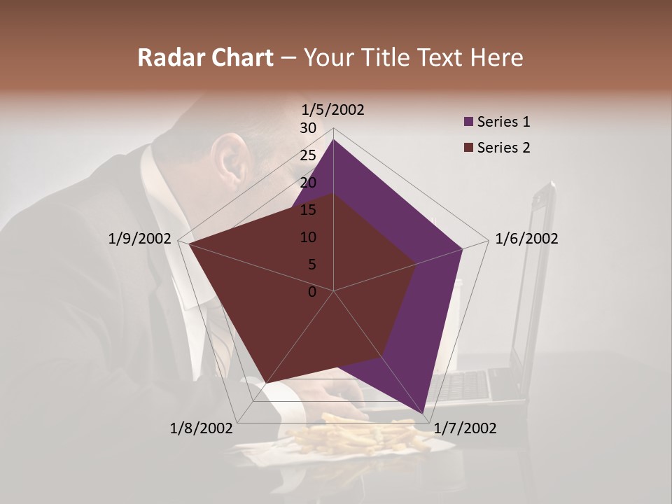 Hamburger Career Drink PowerPoint Template