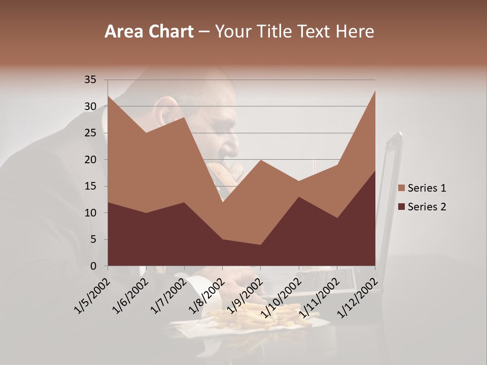 Hamburger Career Drink PowerPoint Template