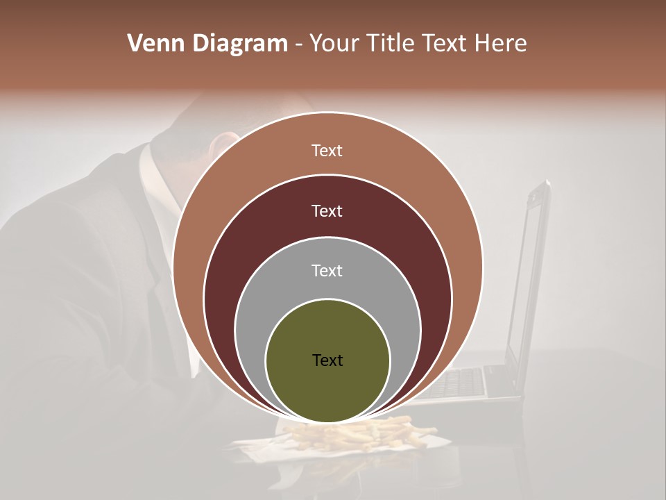 Hamburger Career Drink PowerPoint Template