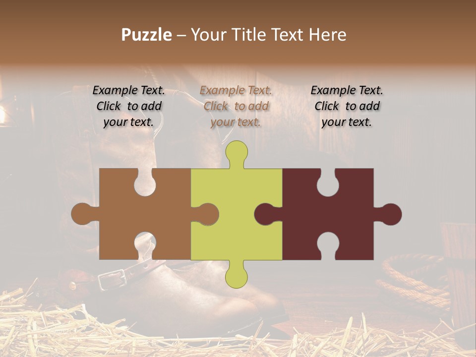 Oil Leather Vintage PowerPoint Template