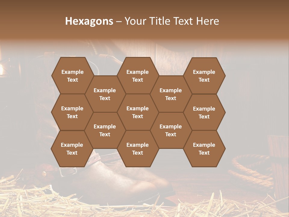 Oil Leather Vintage PowerPoint Template