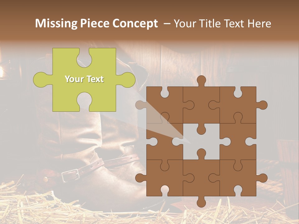 Oil Leather Vintage PowerPoint Template