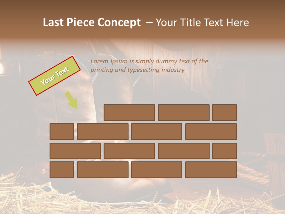 Oil Leather Vintage PowerPoint Template