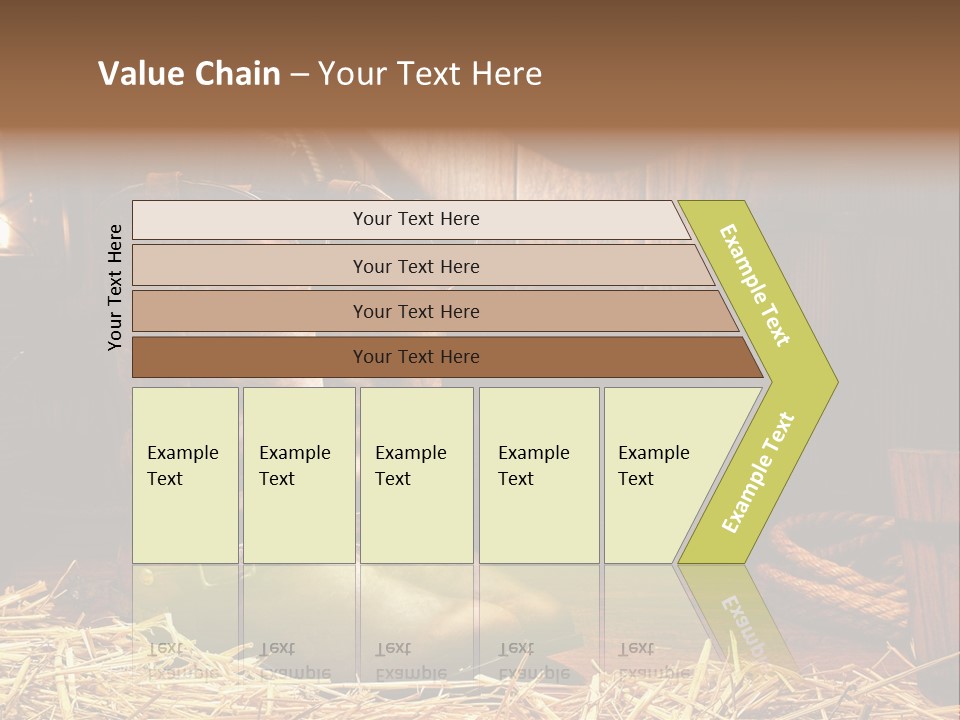 Oil Leather Vintage PowerPoint Template