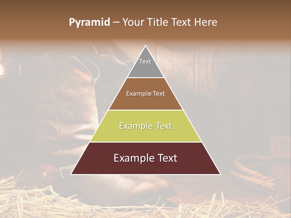 Oil Leather Vintage PowerPoint Template