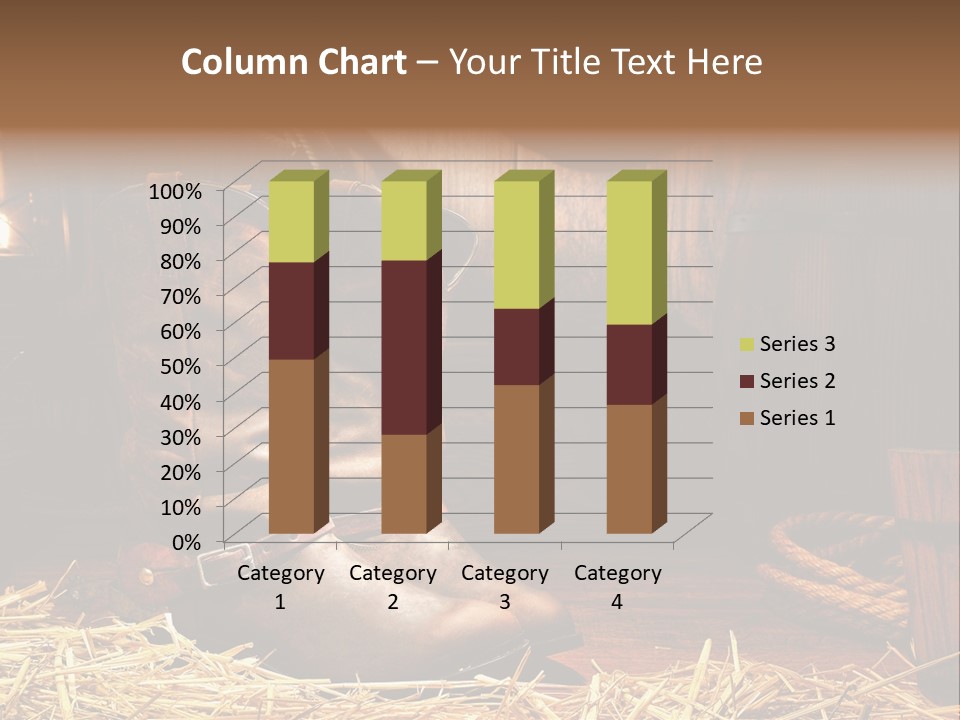 Oil Leather Vintage PowerPoint Template