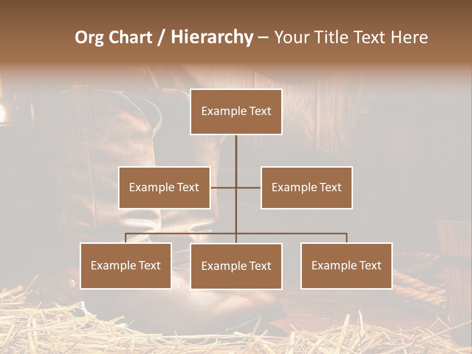 Oil Leather Vintage PowerPoint Template