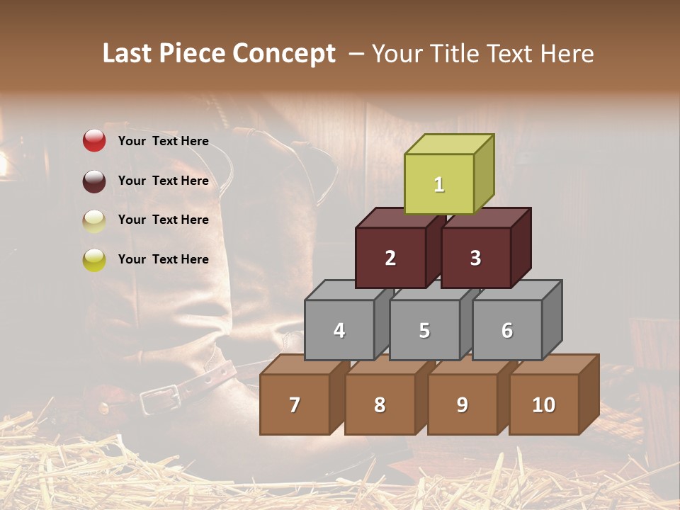 Oil Leather Vintage PowerPoint Template