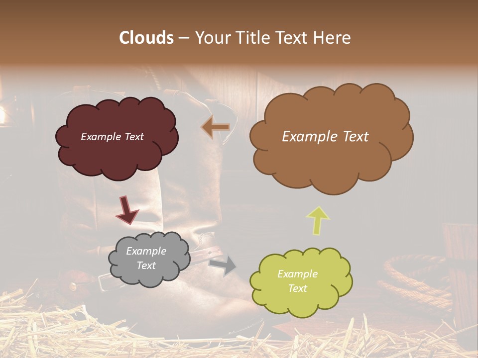 Oil Leather Vintage PowerPoint Template