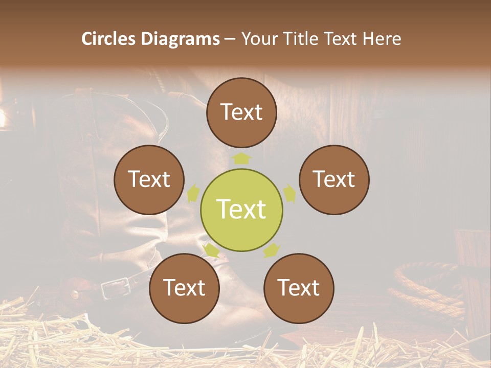 Oil Leather Vintage PowerPoint Template