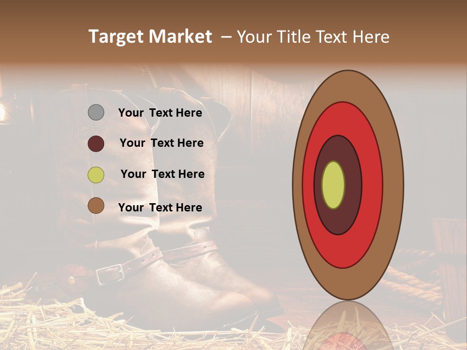 Oil Leather Vintage PowerPoint Template