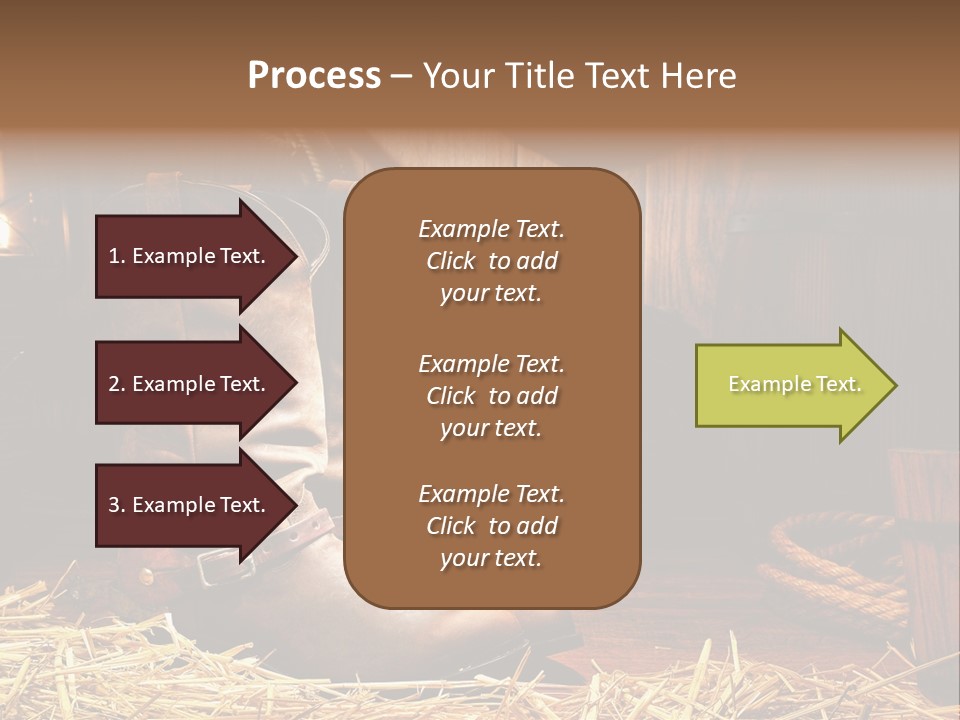 Oil Leather Vintage PowerPoint Template