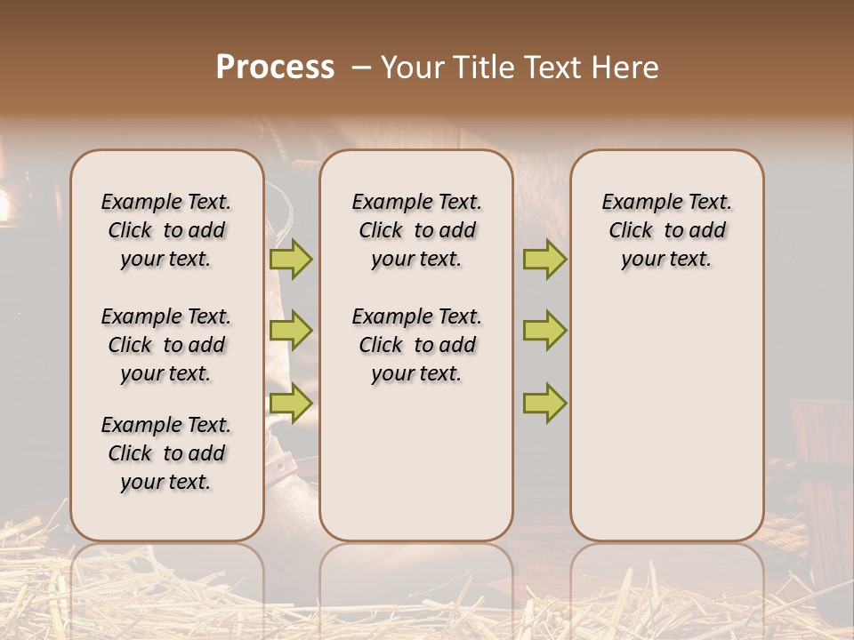 Oil Leather Vintage PowerPoint Template