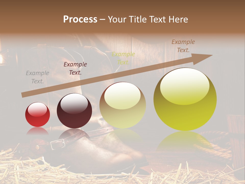 Oil Leather Vintage PowerPoint Template