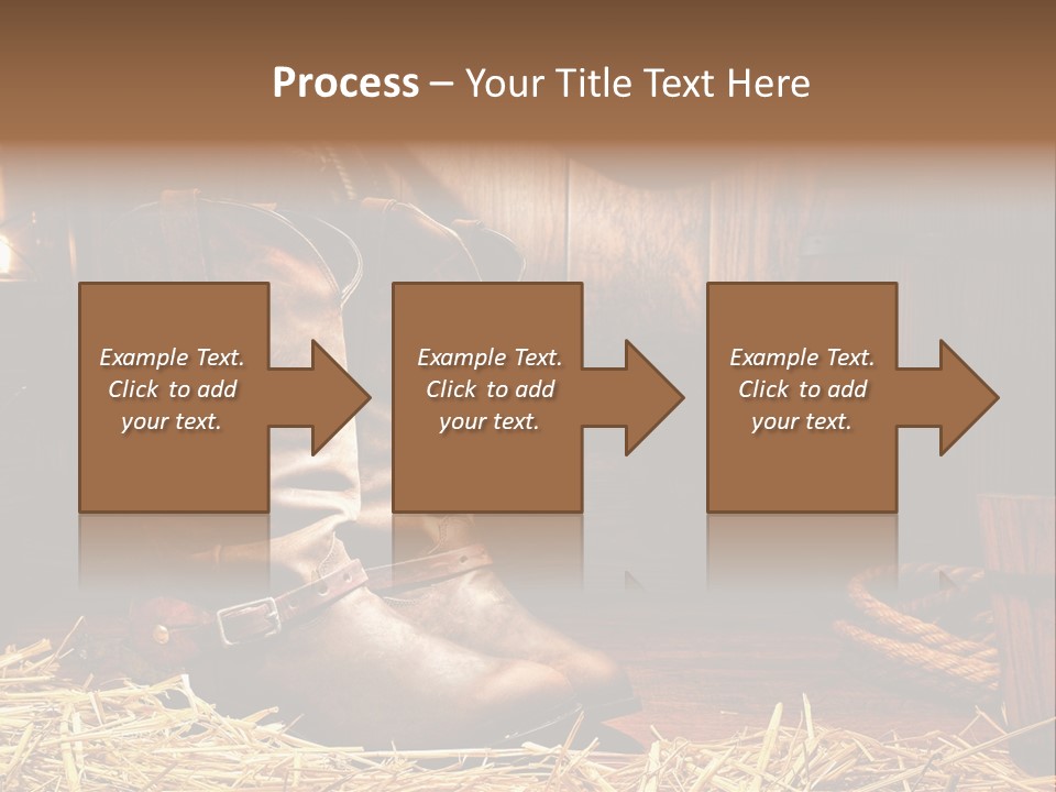 Oil Leather Vintage PowerPoint Template