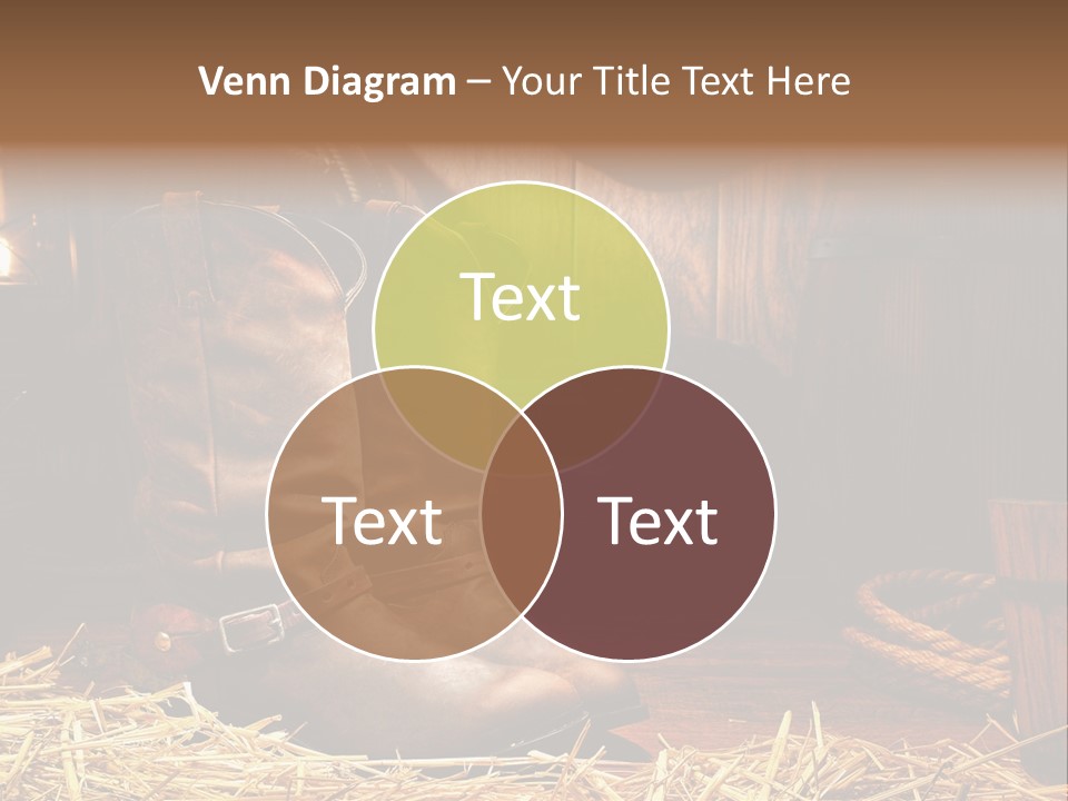 Oil Leather Vintage PowerPoint Template