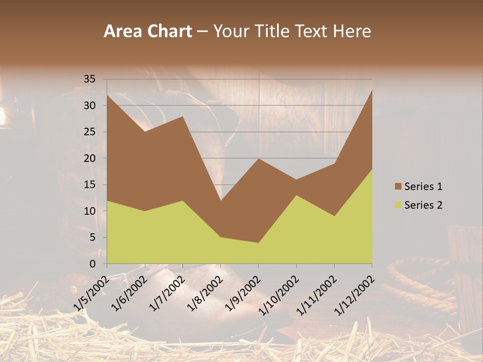Oil Leather Vintage PowerPoint Template