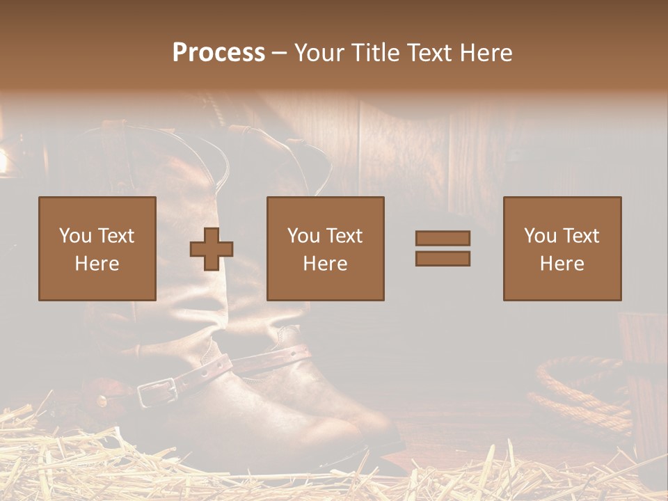 Oil Leather Vintage PowerPoint Template