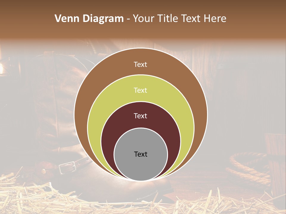 Oil Leather Vintage PowerPoint Template