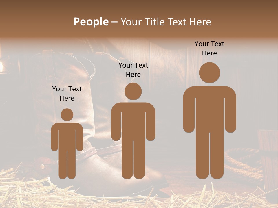 Oil Leather Vintage PowerPoint Template