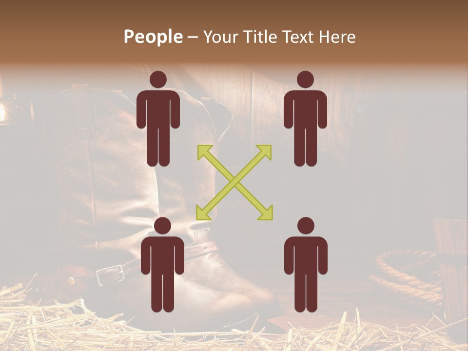 Oil Leather Vintage PowerPoint Template