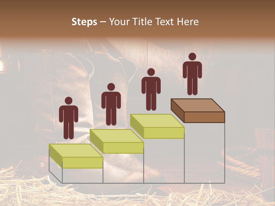 Oil Leather Vintage PowerPoint Template