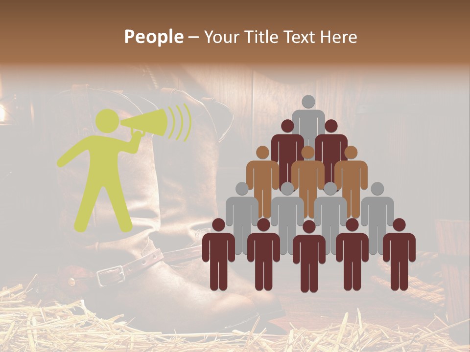 Oil Leather Vintage PowerPoint Template