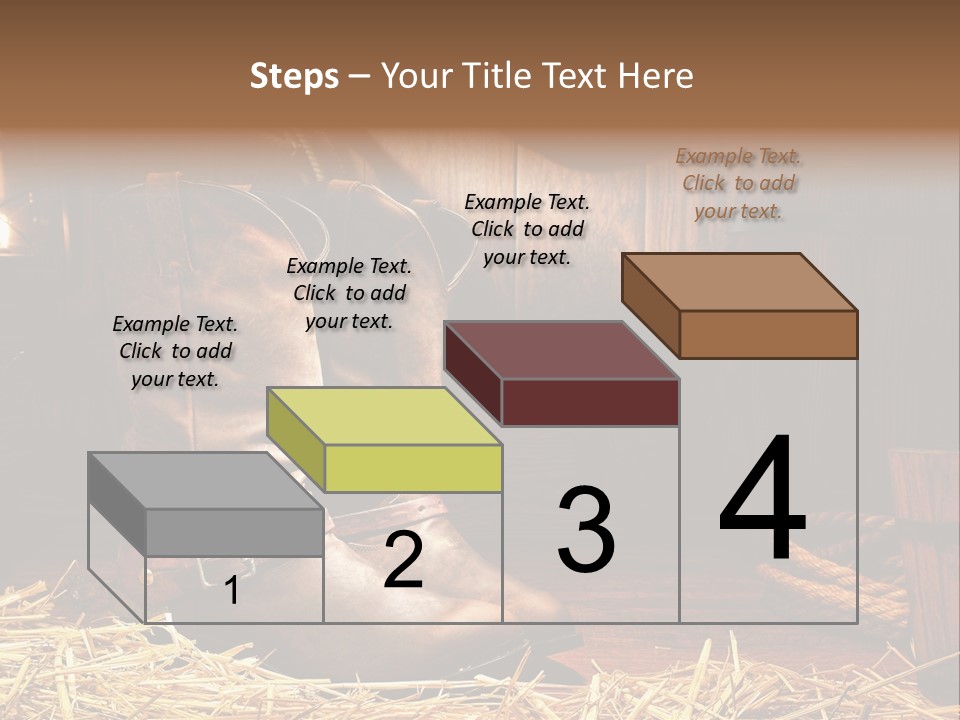 Oil Leather Vintage PowerPoint Template