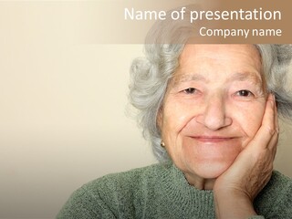 Old S Disabled PowerPoint Template