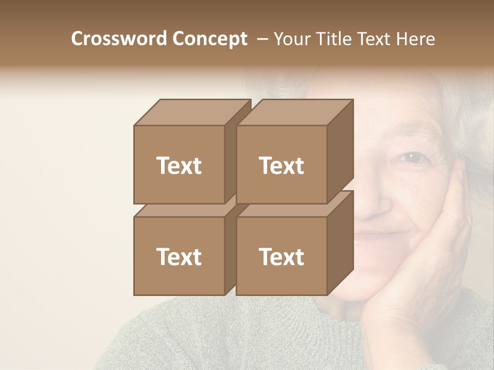 Old S Disabled PowerPoint Template