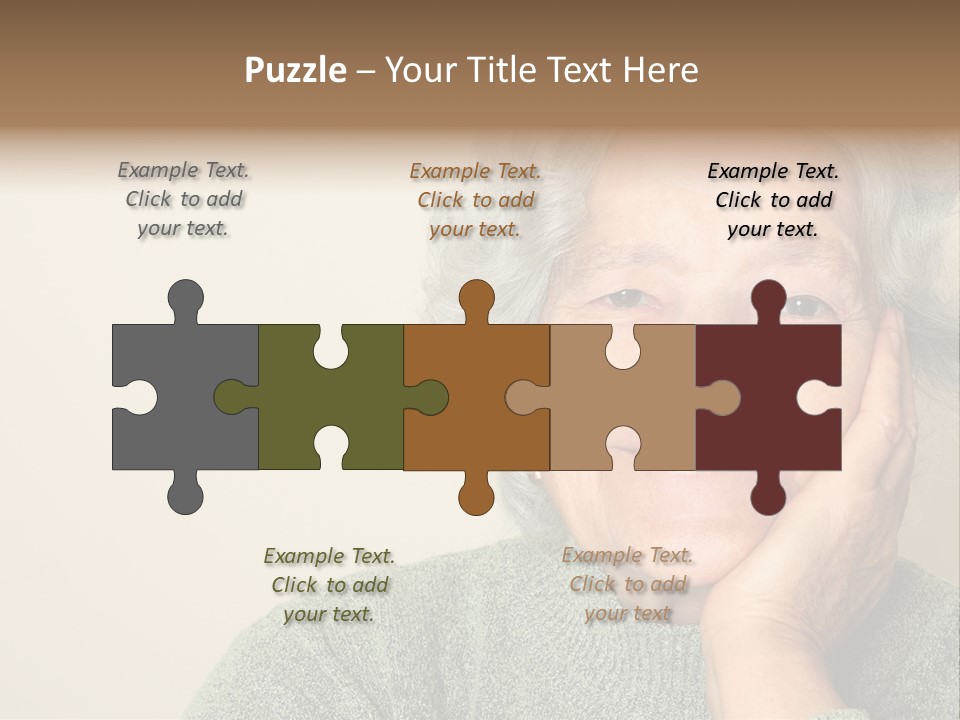 Old S Disabled PowerPoint Template