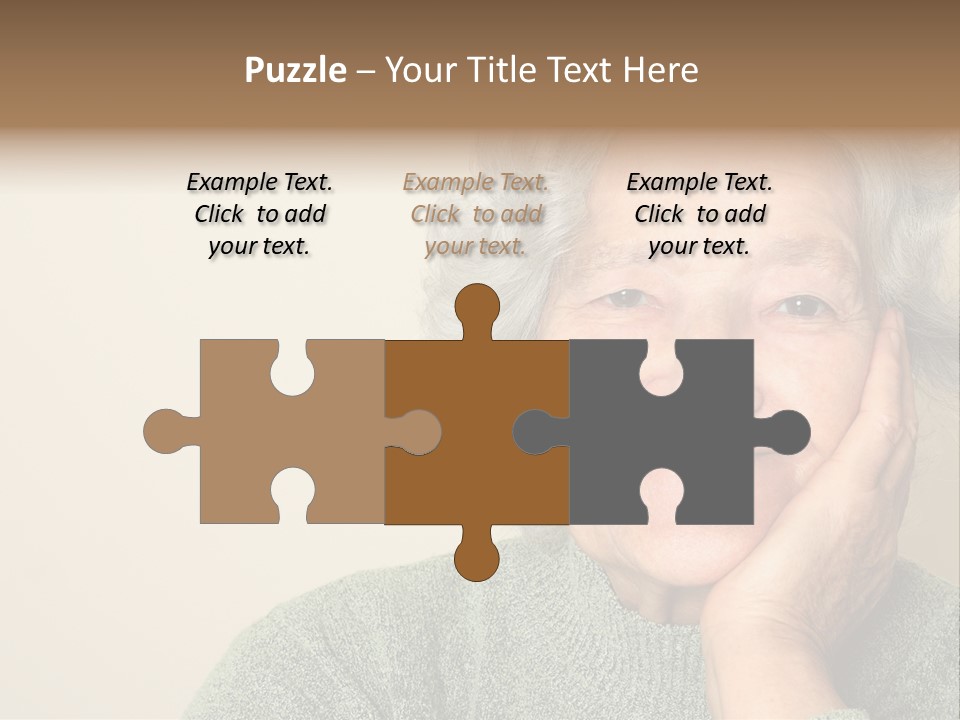 Old S Disabled PowerPoint Template