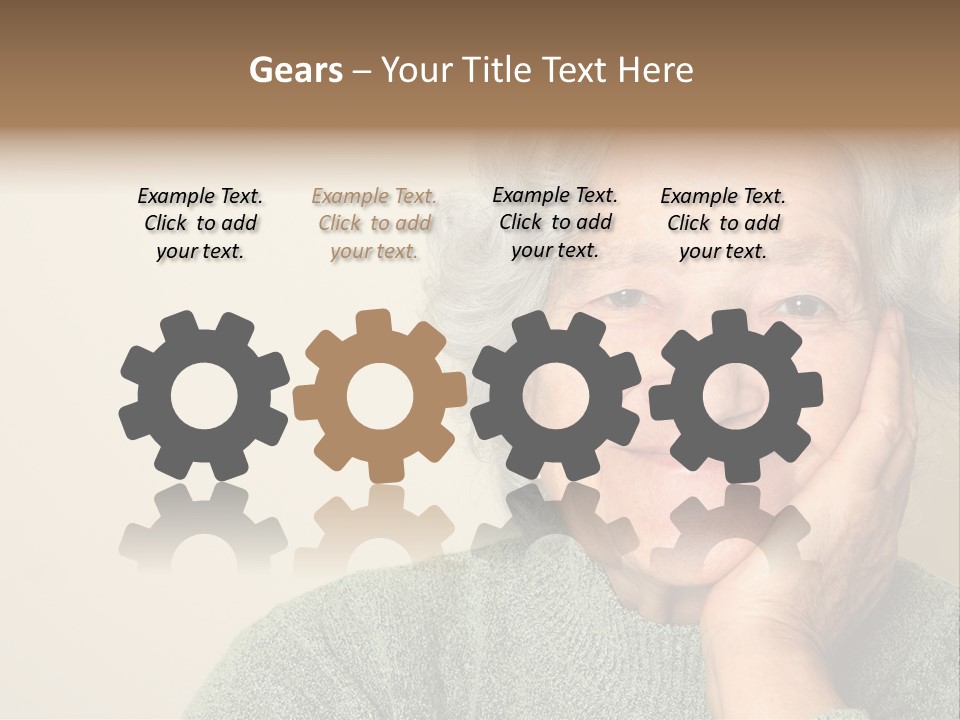 Old S Disabled PowerPoint Template