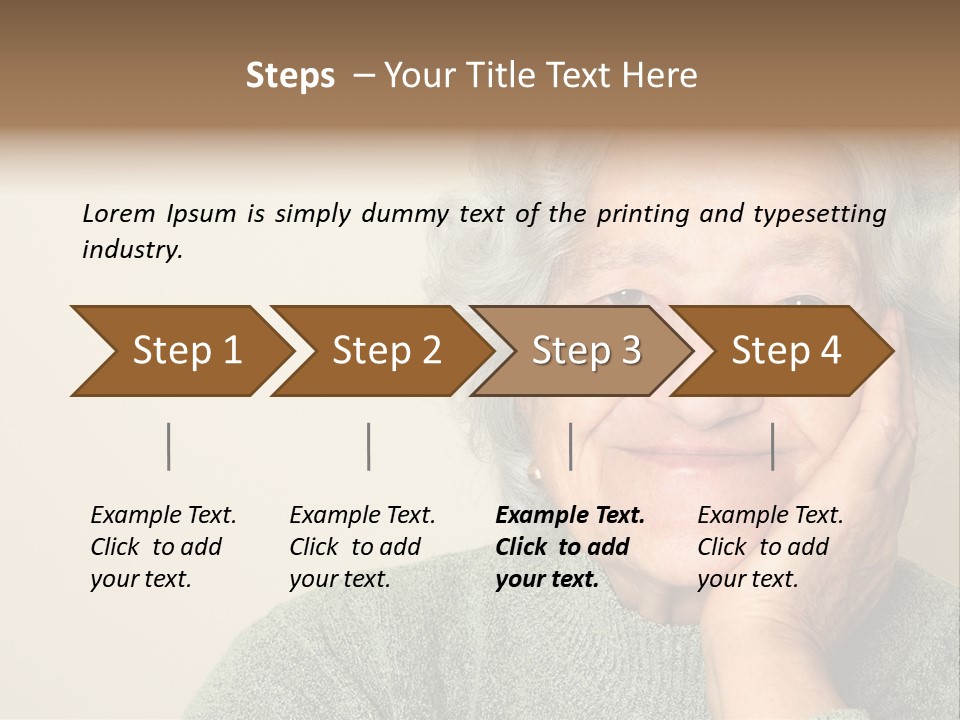 Old S Disabled PowerPoint Template