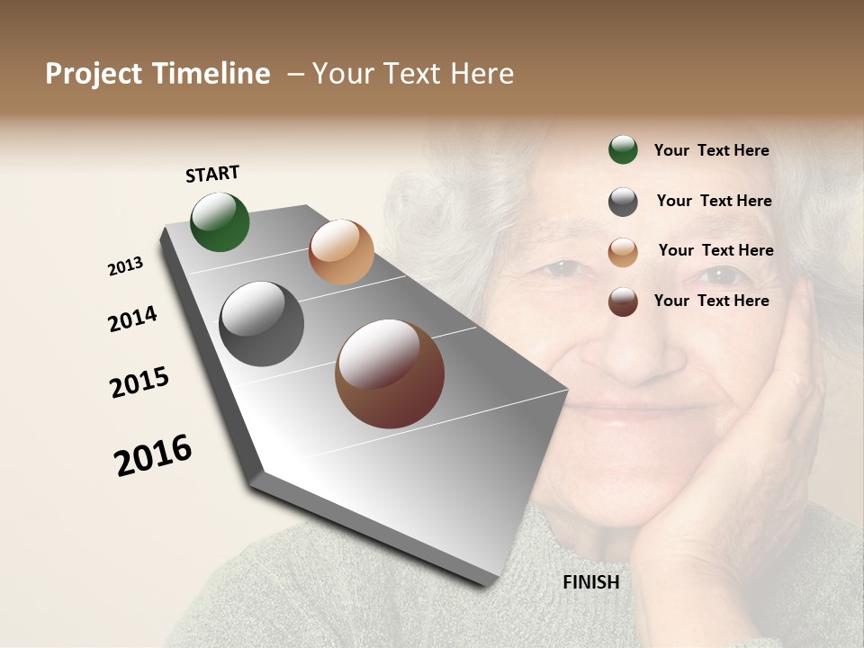 Old S Disabled PowerPoint Template