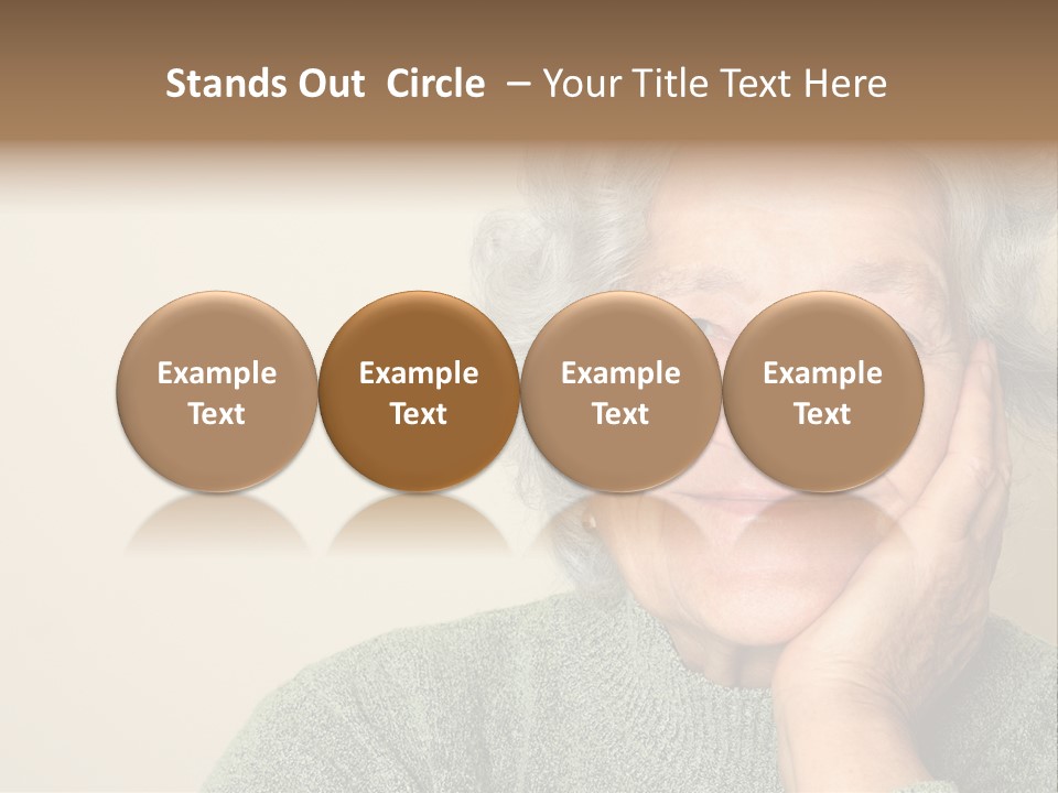 Old S Disabled PowerPoint Template