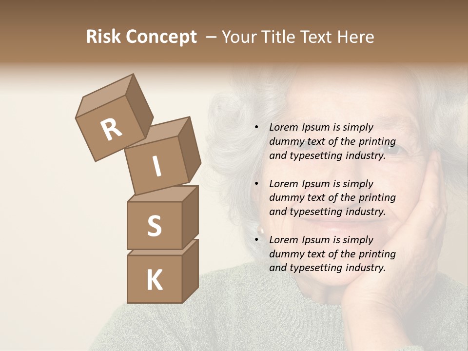 Old S Disabled PowerPoint Template