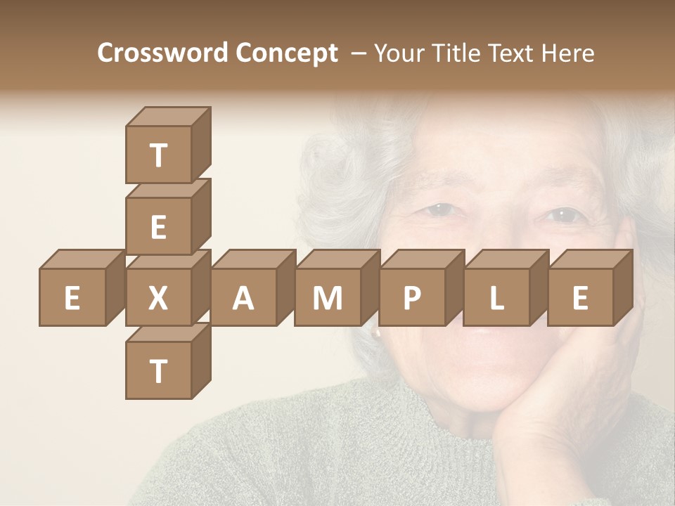 Old S Disabled PowerPoint Template