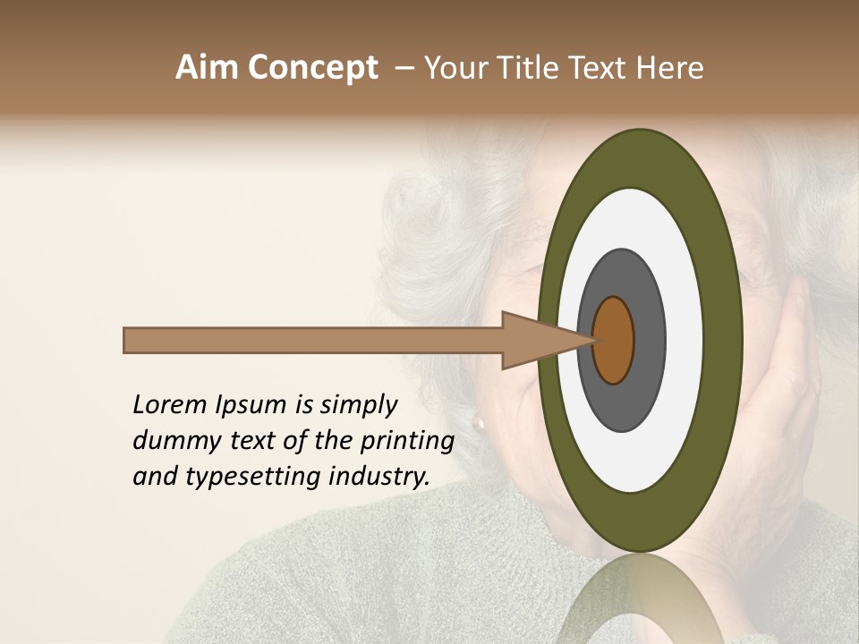 Old S Disabled PowerPoint Template